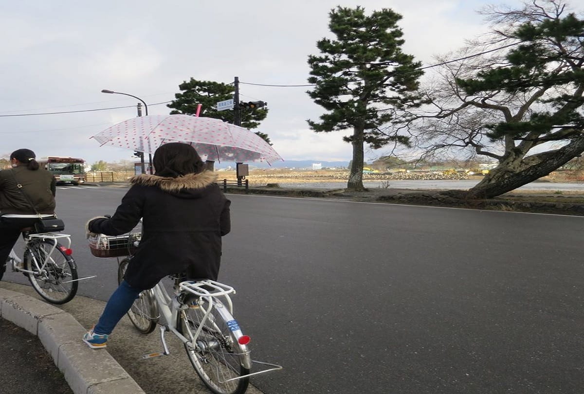 Japan where alcohol bicyclists are also sentenced to prison