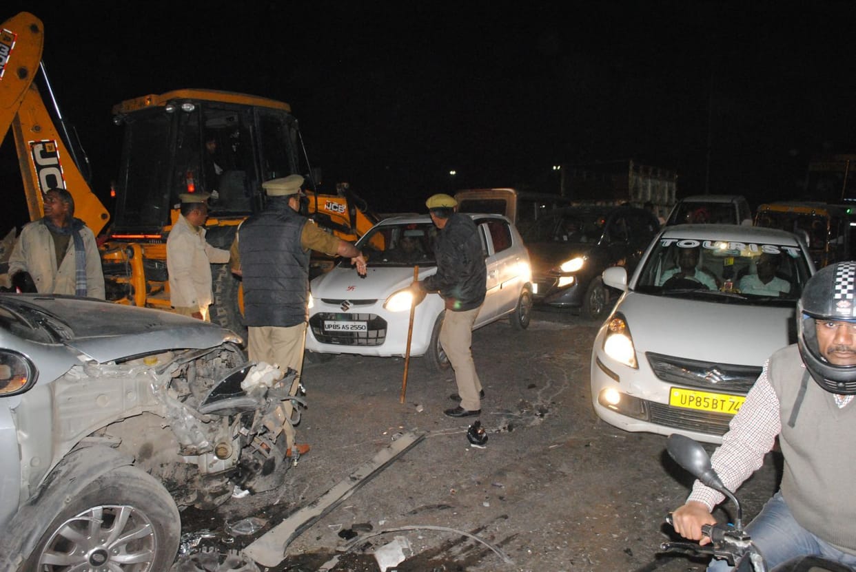 Incident on Yamuna Bridge