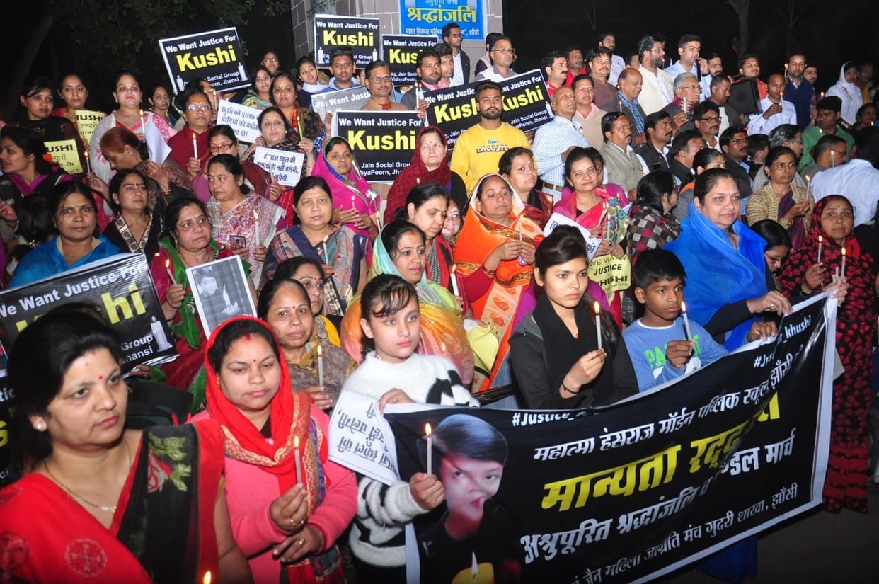 candle march