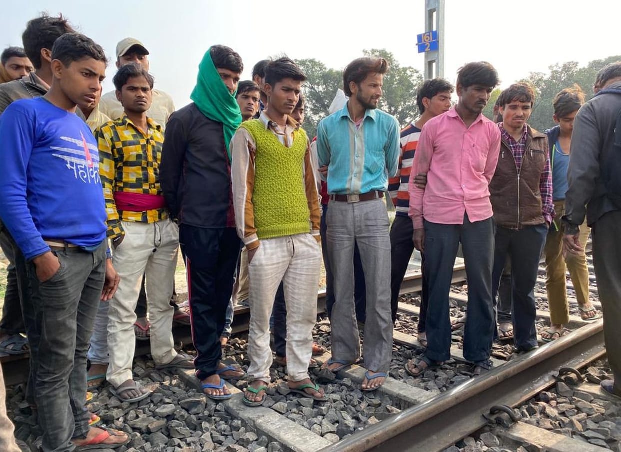 Youth dies after being hit by a train