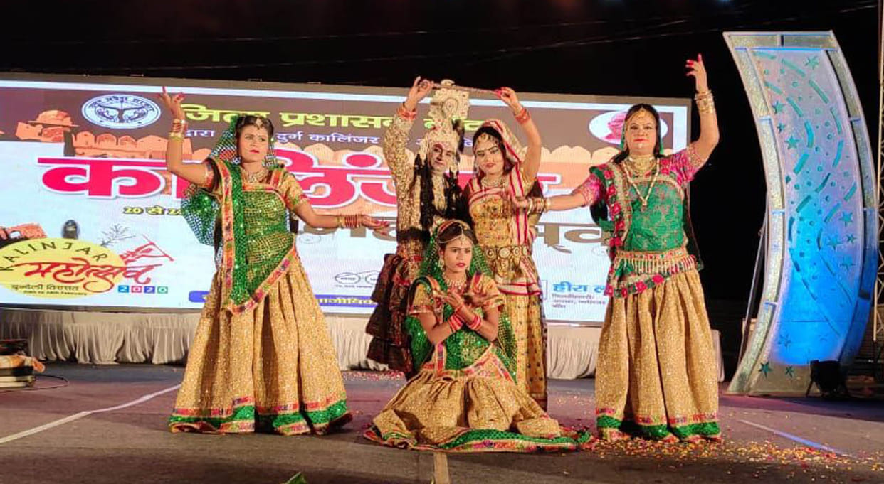 Colorful closing of Kalinjar Festival