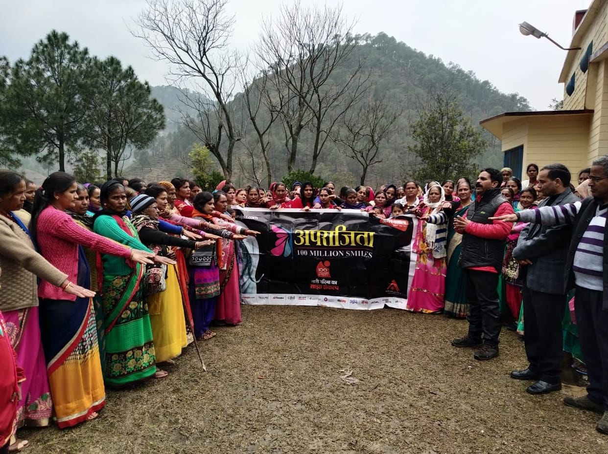 aprajita are determined to save water, forest