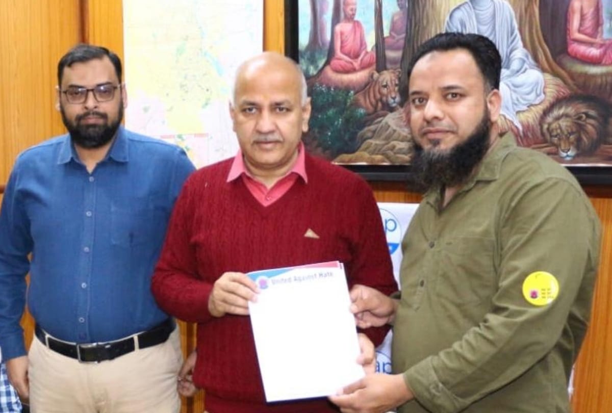 Will the Delhi Assembly also pass resolution on citizenship law, protesters met Manish Sisodia