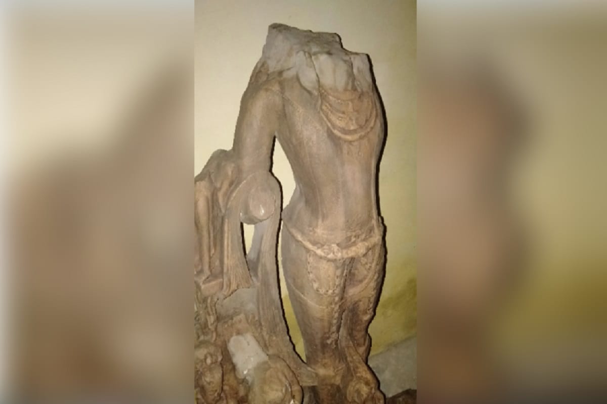 Surya Dev Idol found in Bhawanpur Village of Meerut after sinauli of Baghpat