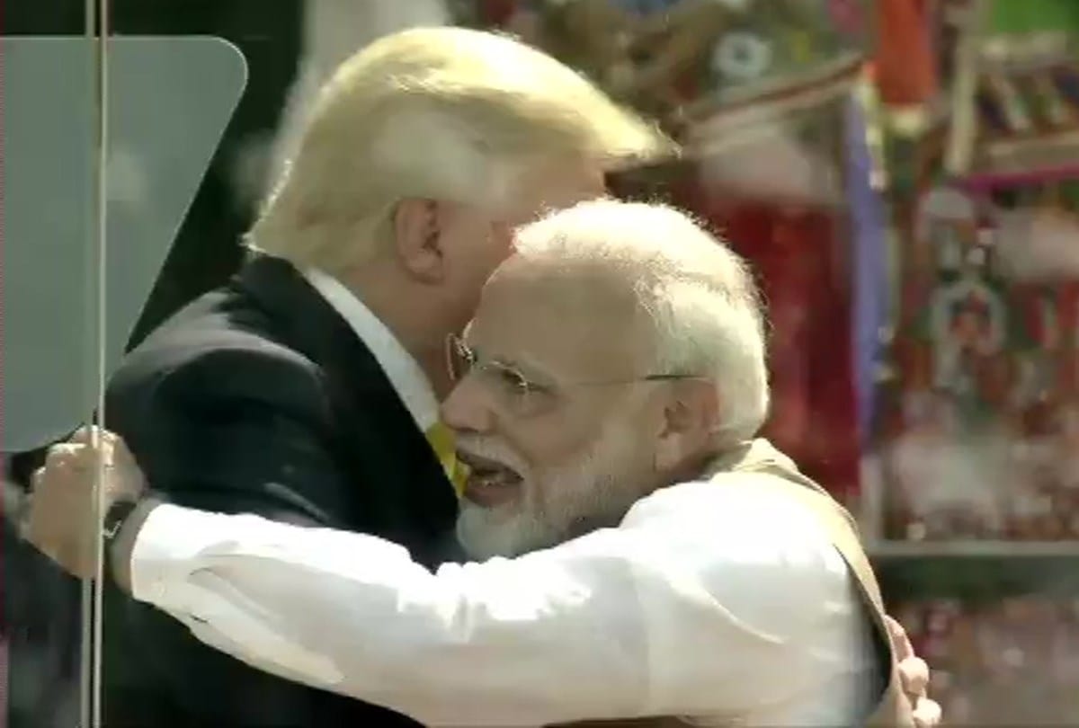 Donald Trump Indian Visit motera stadium Speech highlights ahmedabad