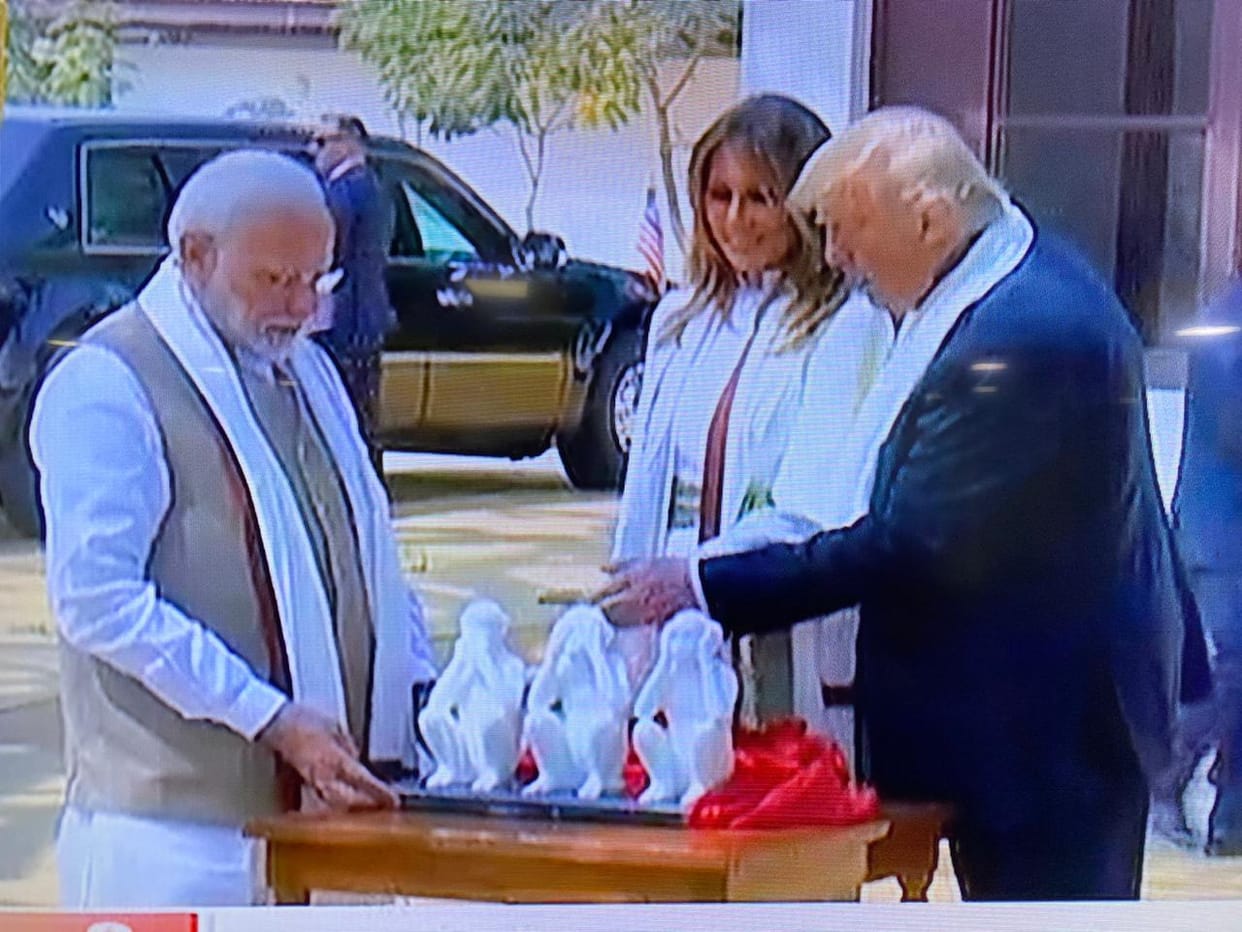 trump visit to india, modi us president may sign five pacts which change relation of two nations