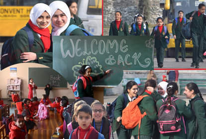 Schools open in Kashmir valley after winter vacation
