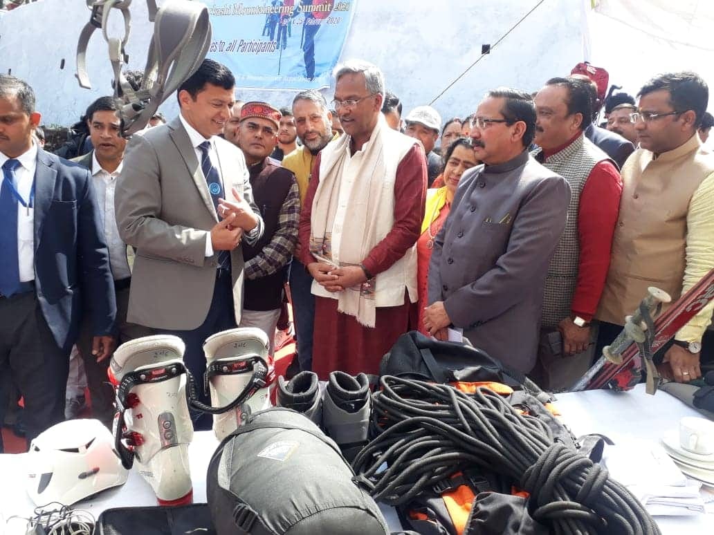 Uttarkashi: CM inaugurates Mountaineering Summit 2020