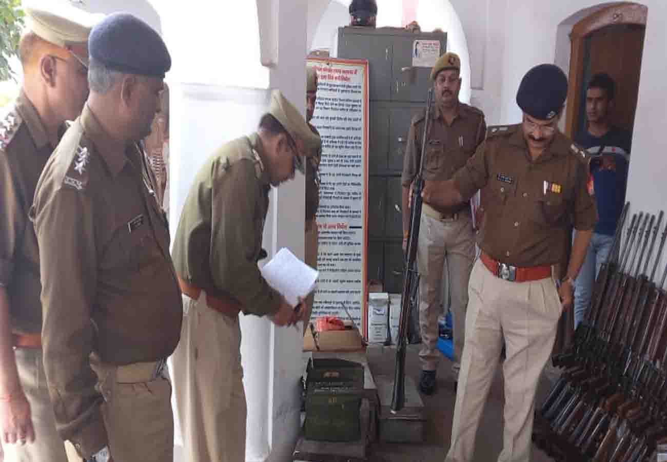 the rats drank liquor in kotwali store in farrukhabad