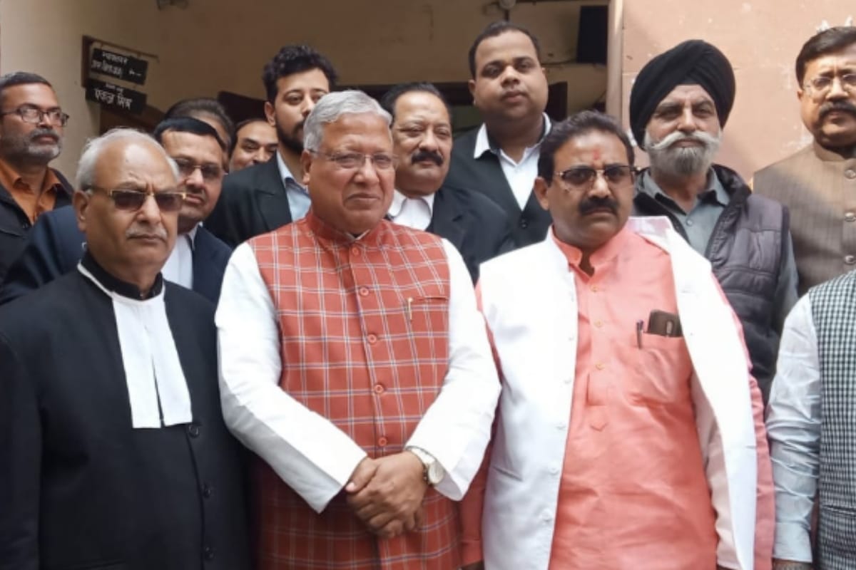 Meerut Hapur Lok Sabha MP Rajendra Agarwal surrenders in court