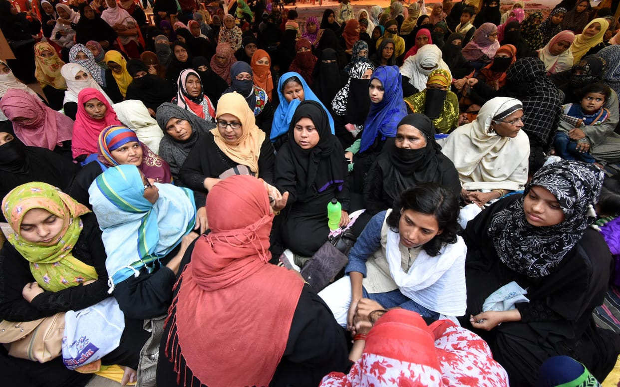 CAA: Women held silent procession