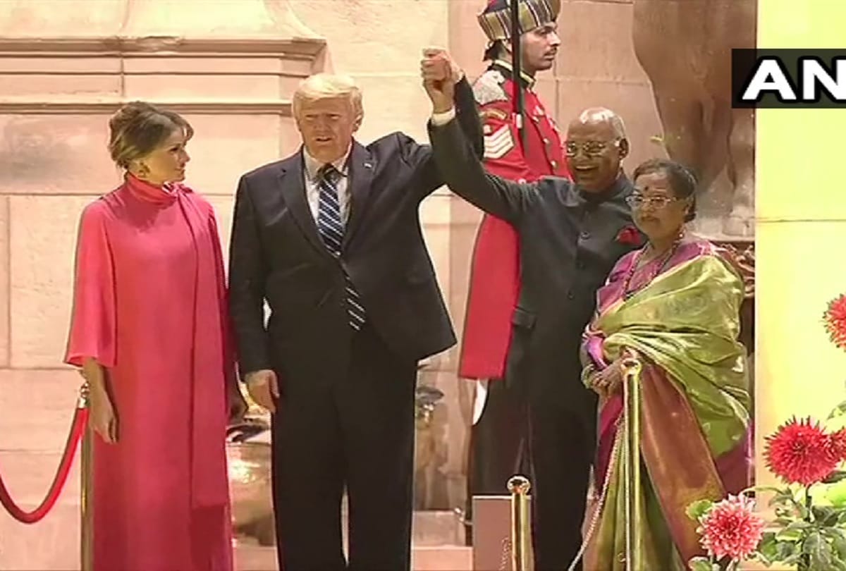 Donald Trump India Visit : Menu for US President dinner banquet at Rashtrapati Bhavan hosted