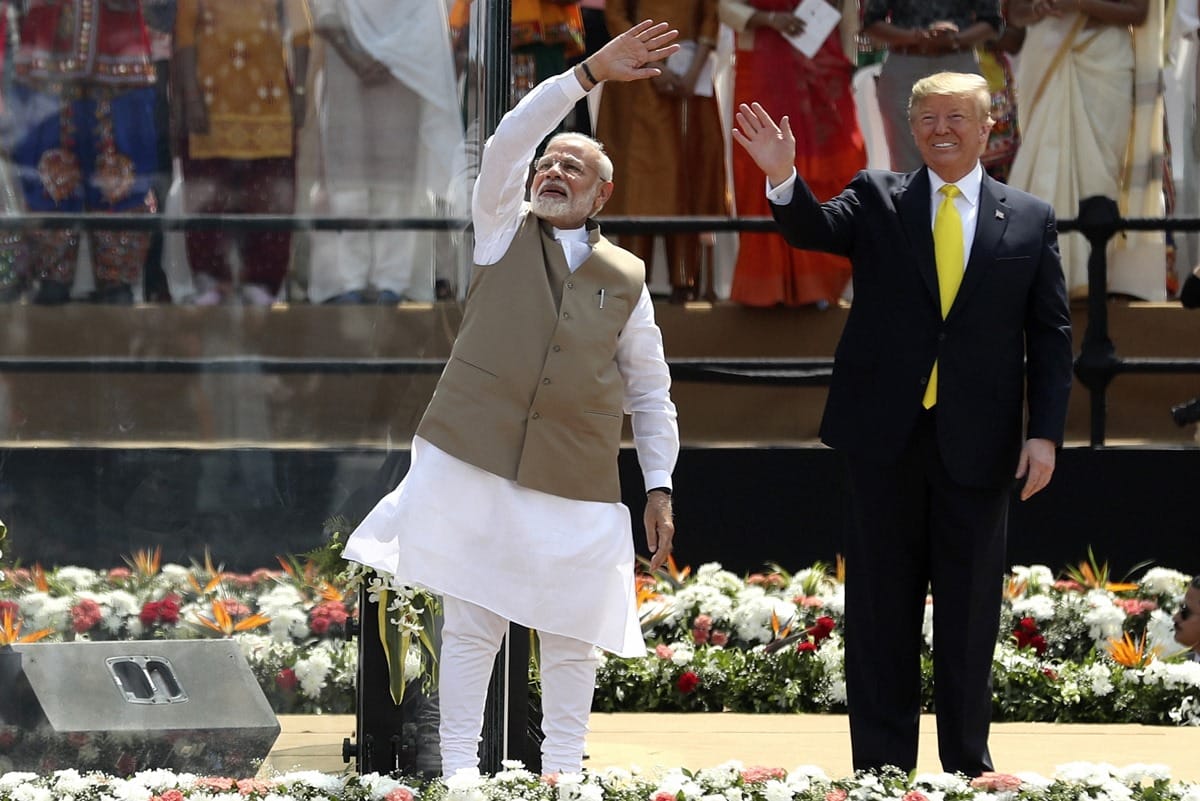 american republican party release video of Howdy Modi and Namaste Trump to woo indian american voters