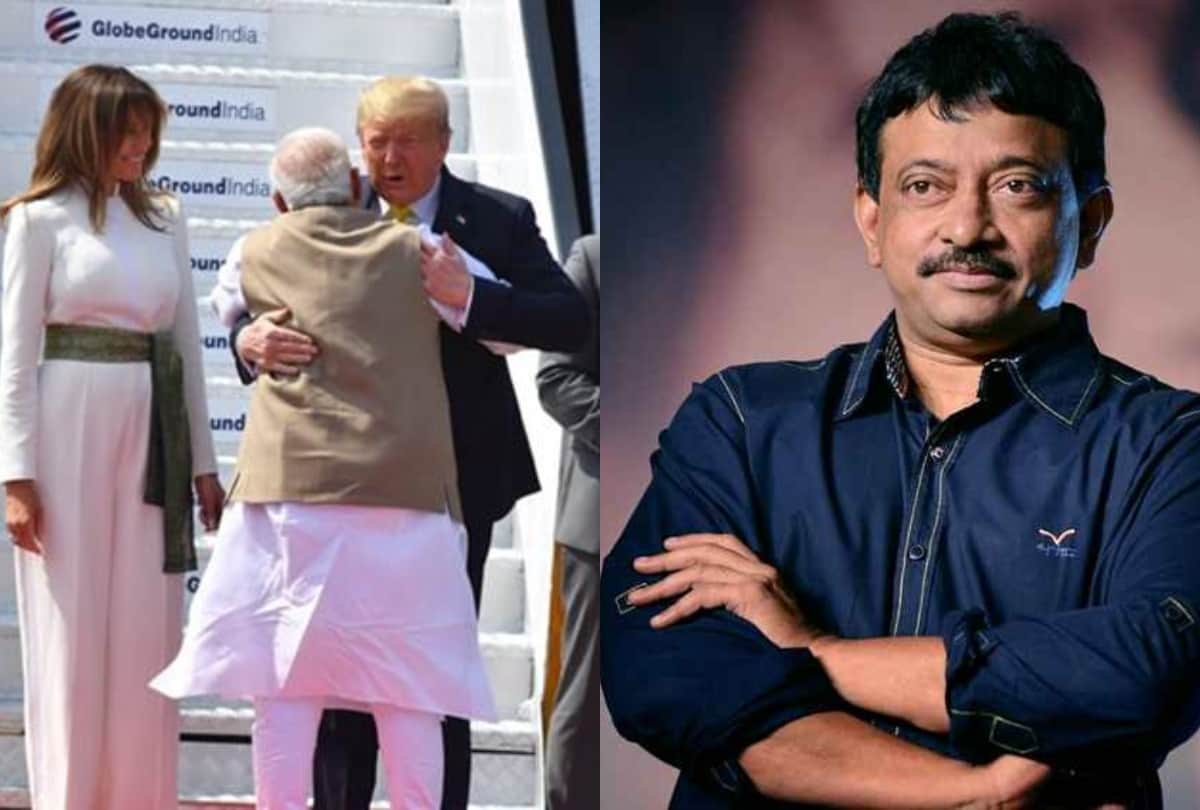 Donald Trump Melania Trump India Visit Ram Gopal Varma make fun on american President