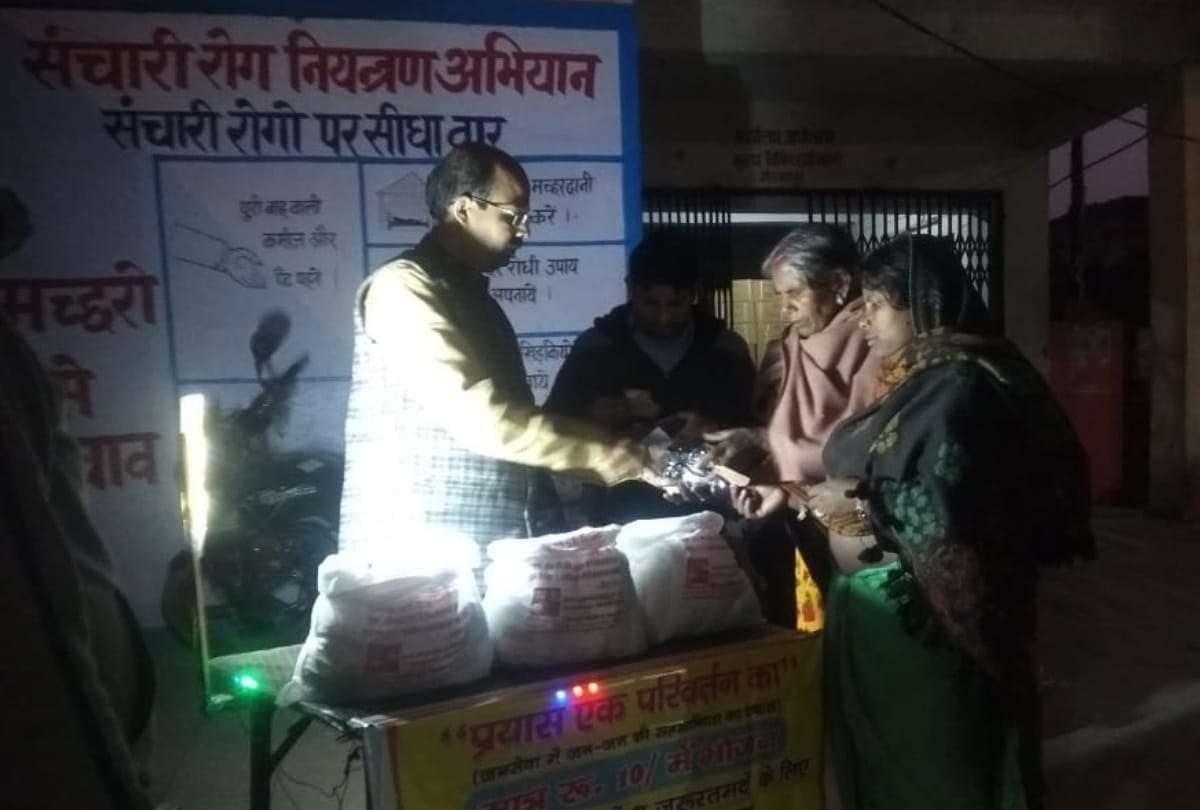 Nutritional packets distributed to patients daily in cancer hospital from Praveen in gorakhpur