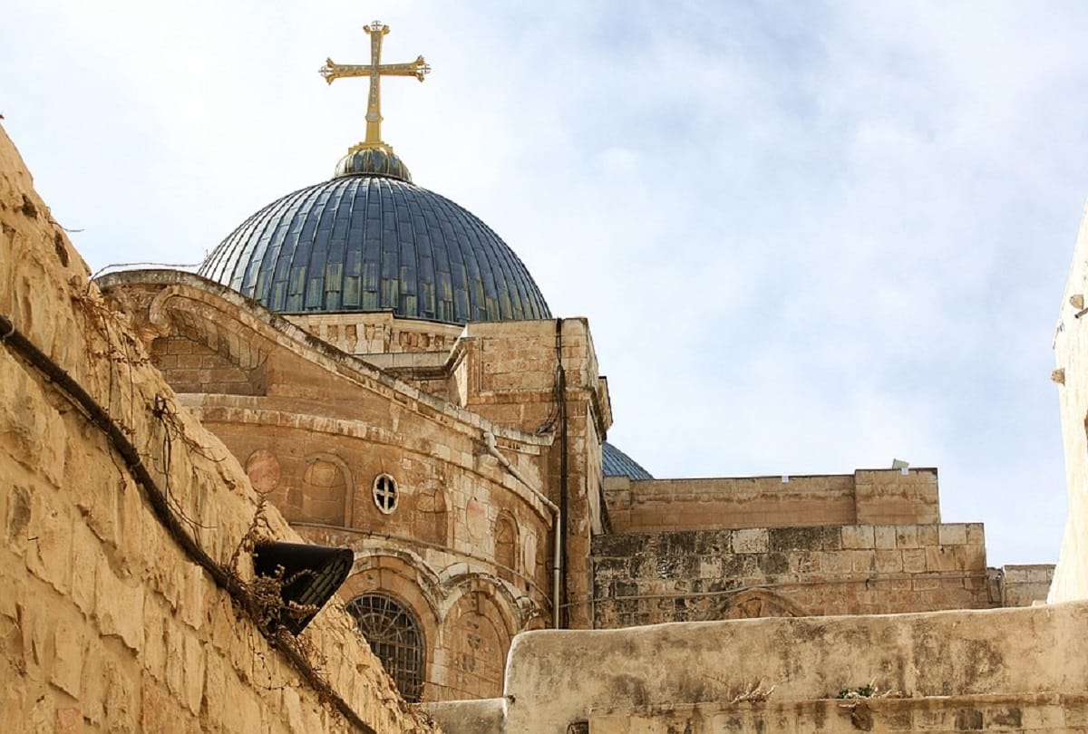 Jerusalem city where Jesus Christ was crucified