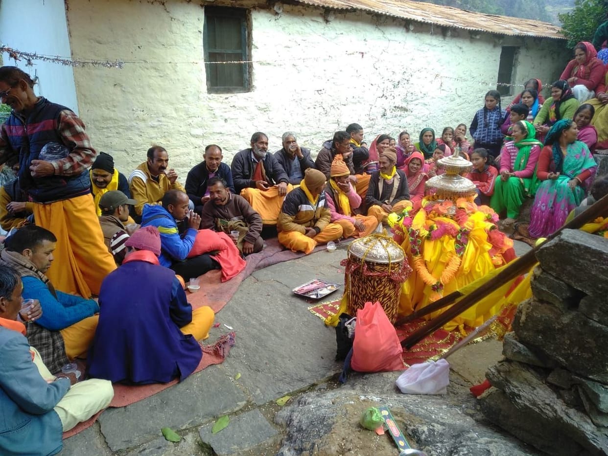 Collective arghya to Lord Tungnath