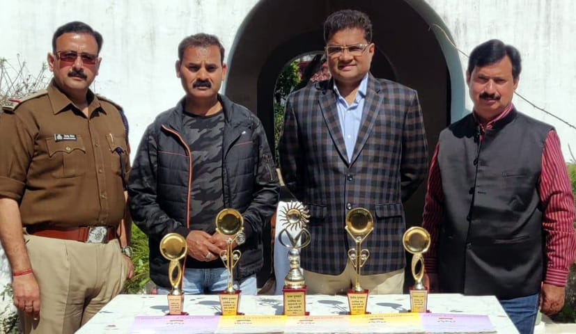 Shakabhaji of District Prison received five awards in the regional exhibition