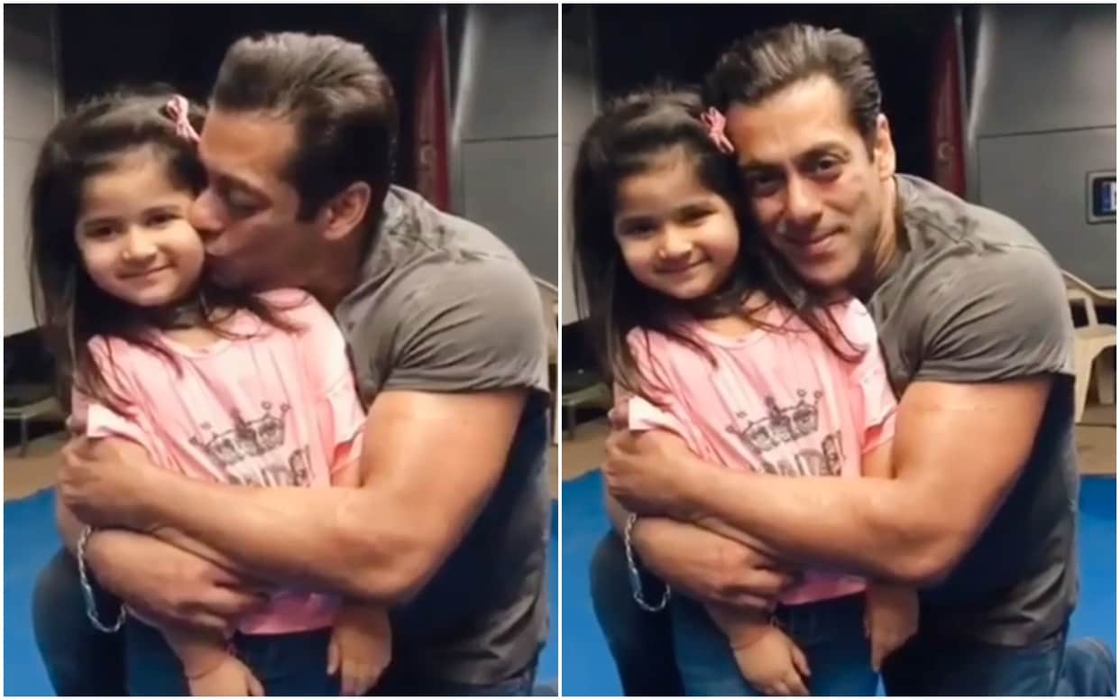 Salman Khan Gesture for a Young fan on the set of his upcoming movie Radhe