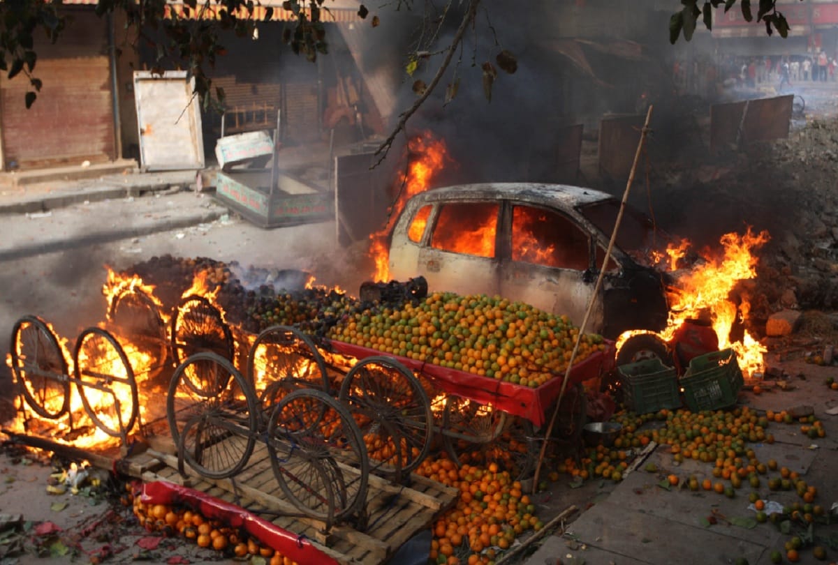 Hindu-Muslim partner shop also set ablaze in delhi violence