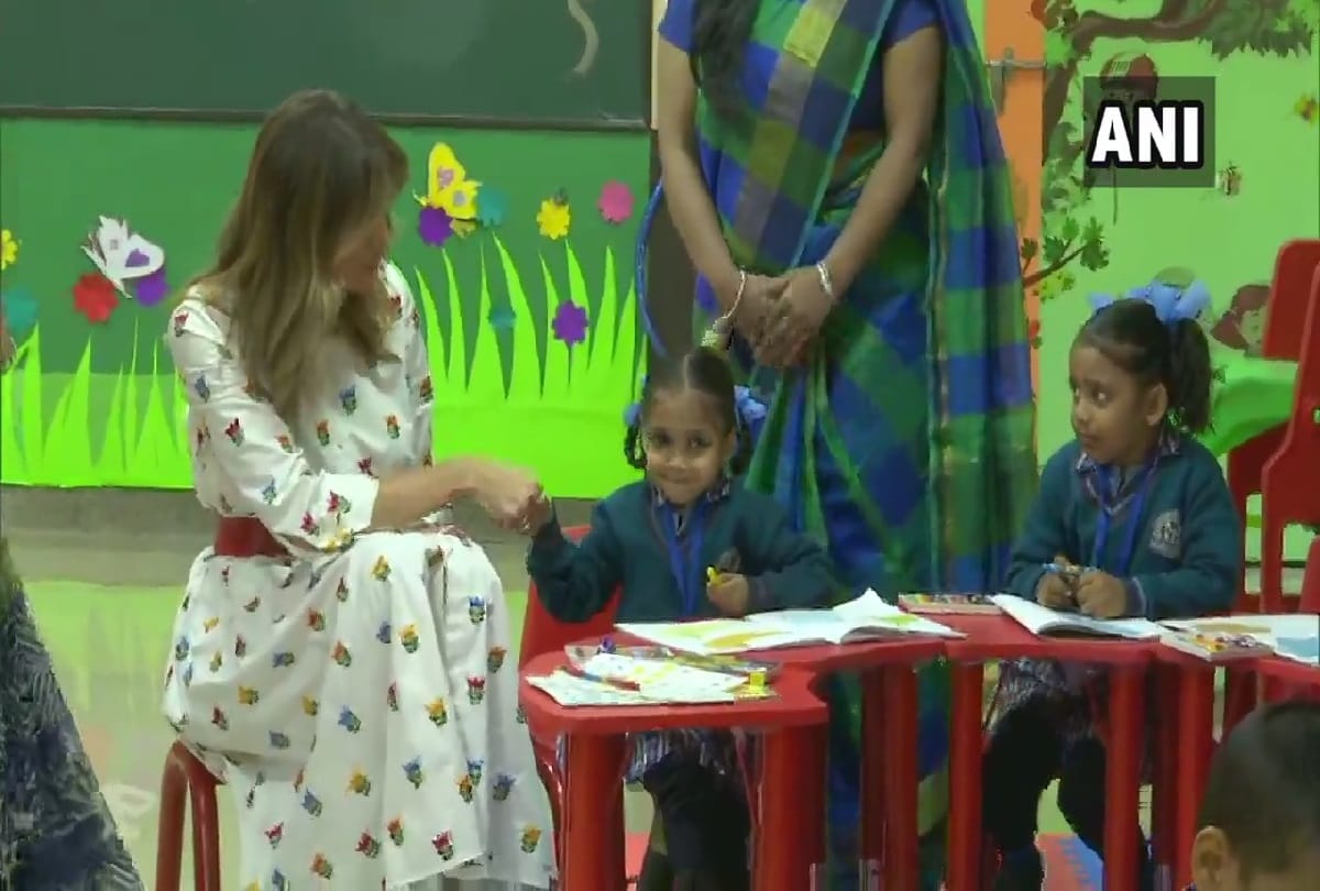 Donald Trump India Visit Live: what is happiness class?