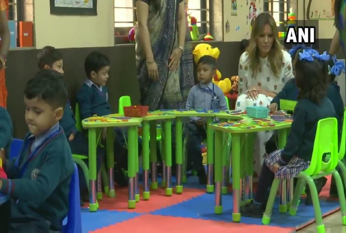 Donald Trump India Visit Live: what is happiness class?