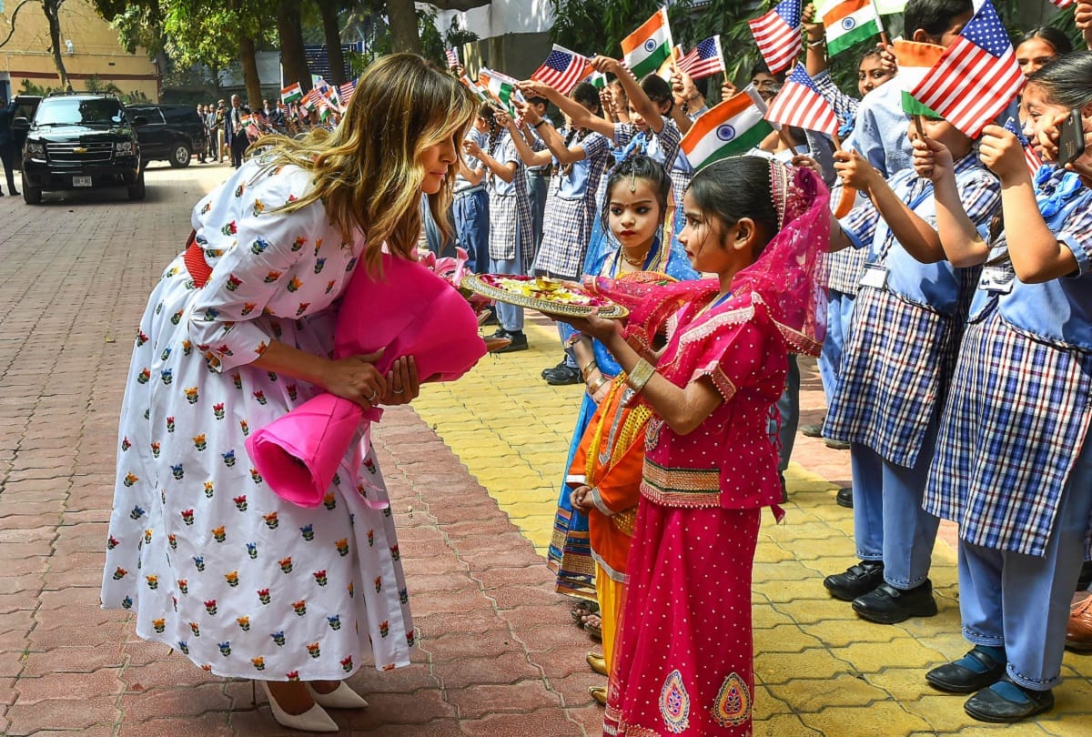 Donald Trump India Visit Live: what is happiness class?