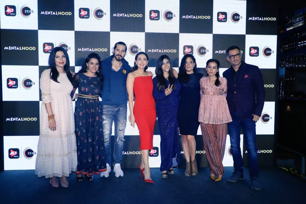 Mentalhood web series trailer launch Ekta Kapoor Karisma Kapoor remember their childhood