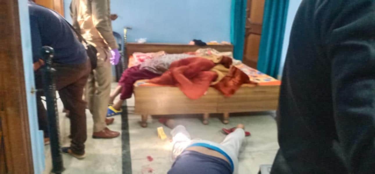 chandigarh former transport commissioner Son shoots mother, then commit suicide