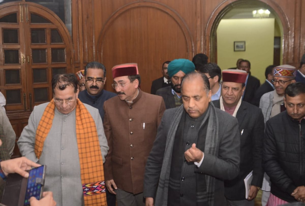 himachal bjp new mahamantri  in team Dhumal group did not get weightage