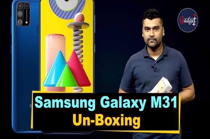 Samsung Galaxy M31 UnBoxing: 6000mAh की बैटरी वाला दमदार फोन!