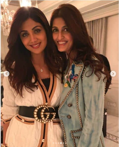 shilpa shetty throw party for birth of her daughter samisha shetty kundra
