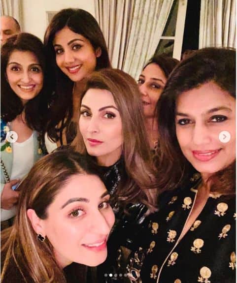 shilpa shetty throw party for birth of her daughter samisha shetty kundra