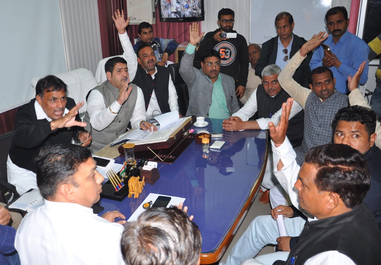 nagar prishad, meeting, user charge