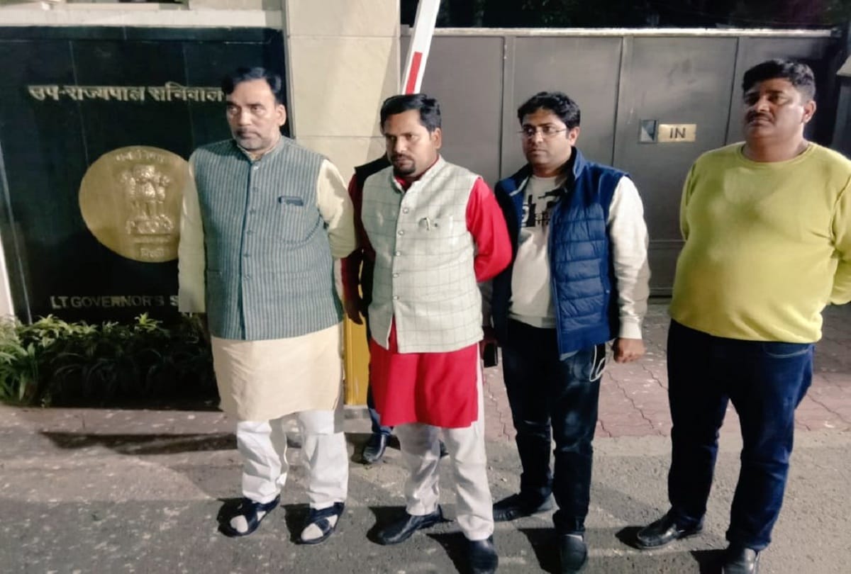 Lt Governor not meet Gopal Rai sitting on dharna