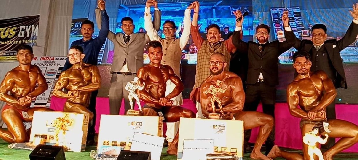National Body Building Competition in varanasi