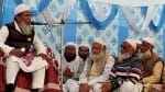 कैराना क्षेत्र के गांव मोहम्मदपुर राय स्थित मदरसे में वार्षिक इजलास  में बोलते मौलाना