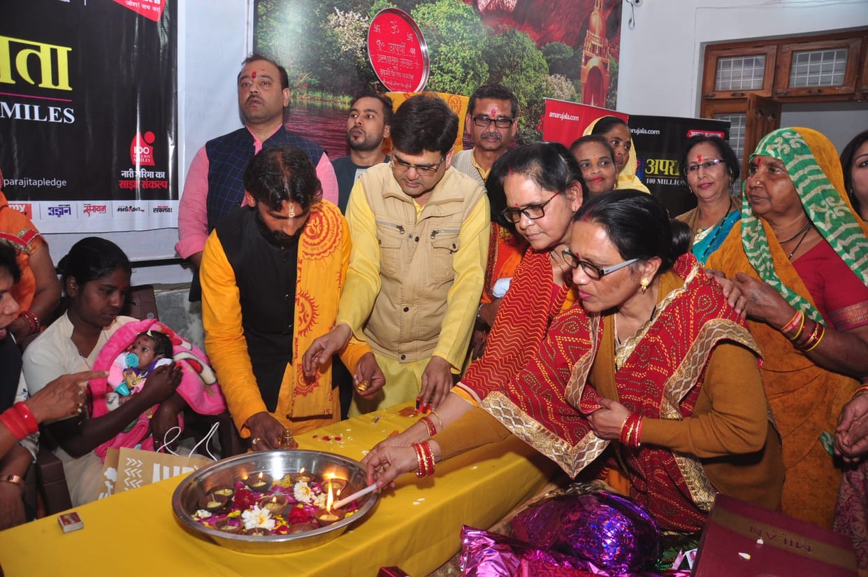 aashiotsaw mw apurvi ko mila sabhi ka aasirvad