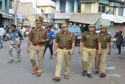 संवेदनशील इलाकों में बढ़ाई गई फोर्स