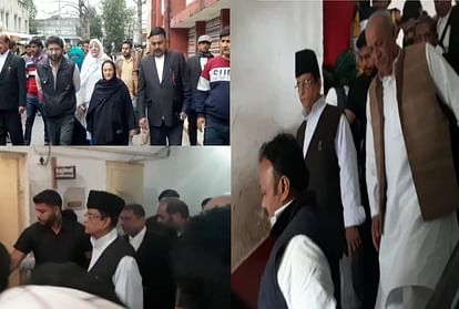 Samajwadi Party MP Azam Khan Sent to jail with wife tazeen fatma and son abdullah azam