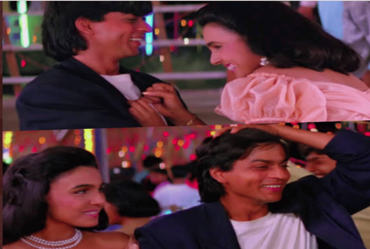Shah Rukh Khan selfie with Kabhi Haan Kabhi Naa actress Suchitra Krishnamoorthi and daughter Kaveri