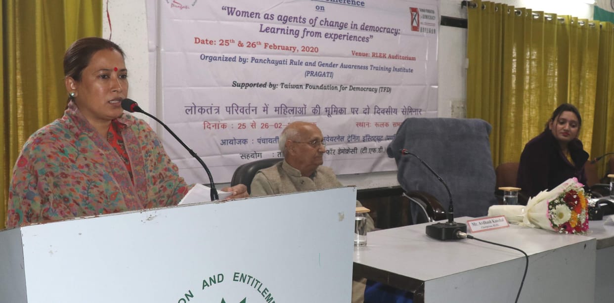 Women's participation in democracy is important: Rekha