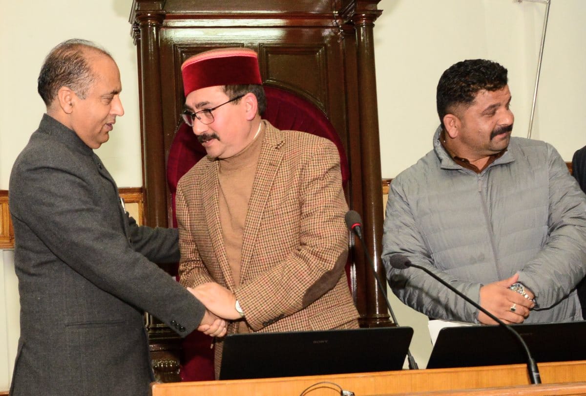 vipin parmar 17th speaker of himachal pradesh vidhan sabha