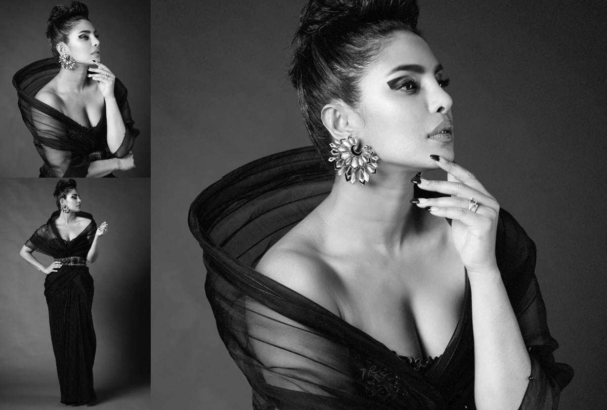 Priyanka Chopra Fashion Tour Bold Photo goes viral see here her Blenders pride tour