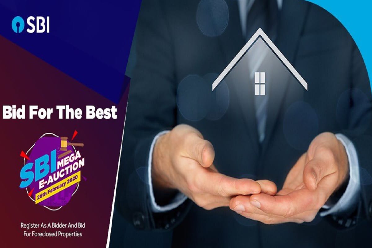 purchase residential and commercial properties by SBI e auction on 26 February 2020