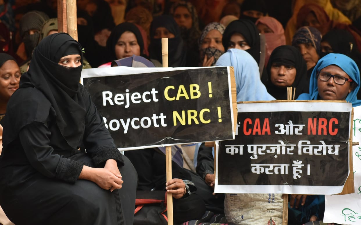 The protesters said, do not stall the police, administration