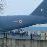 भारतीयों को वापस लेकर स्वदेश पहुंचा वायुसेना का विमान