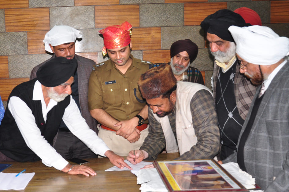 Dispute of religious site, gurdwara will be constructed