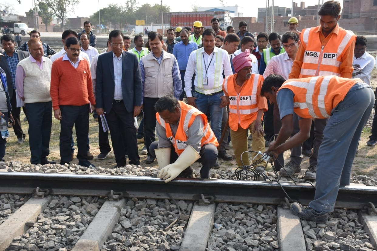 CRS Special ran at a speed of 115 from Farrukhabad to Kannauj