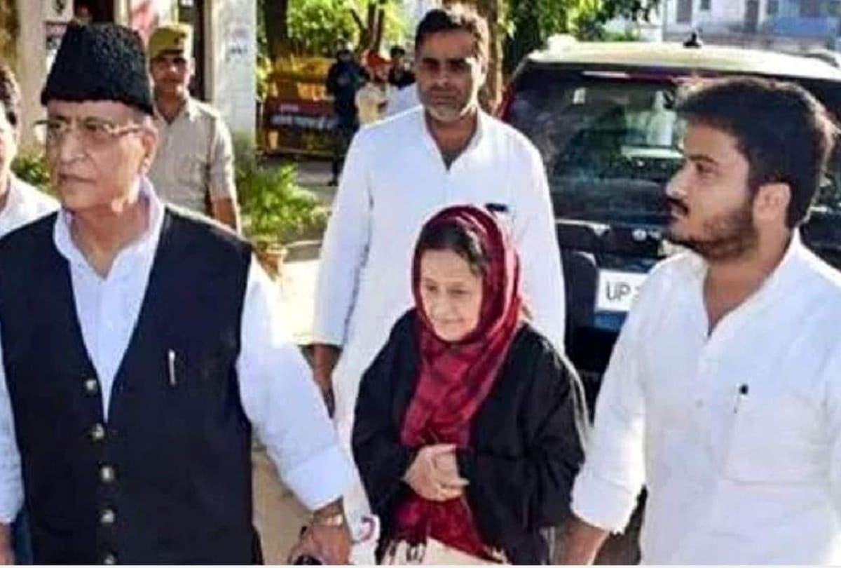 Azam Khan Abdullah Azam Tanzeen Fatma in Sitapur Jail lucknow